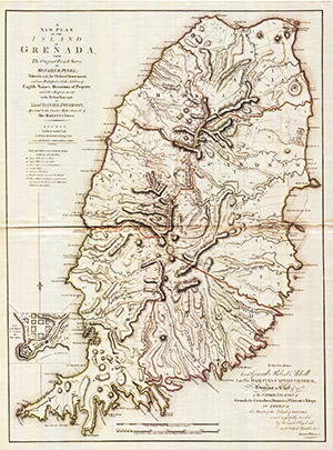 map of Granada